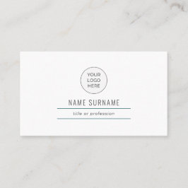 Emerald Green Modern Simple Business Card Visitenkarte