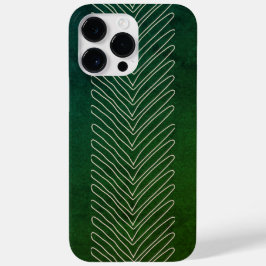 Emerald Green Modern Tribal African Arrows Case-Mate iPhone 14 Pro Max Hülle