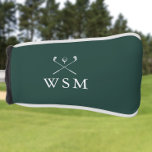Emerald Green Personalisiert Monogram Golf Clubs Golf Headcover<br><div class="desc">Personalisieren Sie das Monogramm in klassischer Typografie,  um ein einzigartiges Golfgeschenk zu schaffen und für jeden Golfer zu behalten. Entwickelt von Thisisnotme©</div>