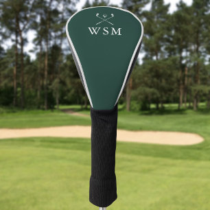 Emerald Green Personalisiert Monogram Golf Clubs Headcover