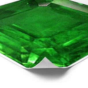 Emerald Green Poster