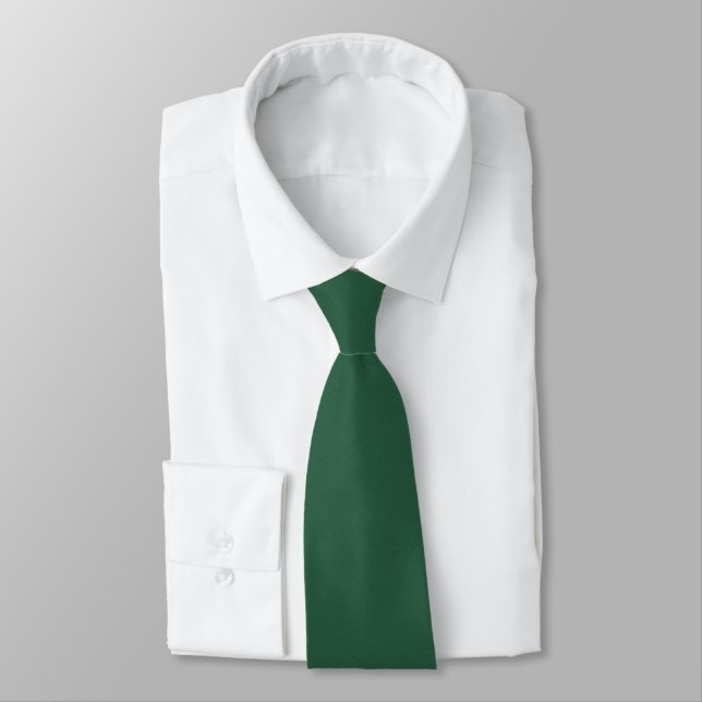 Emerald Green Solid Texture Krawatte (Gebunden)