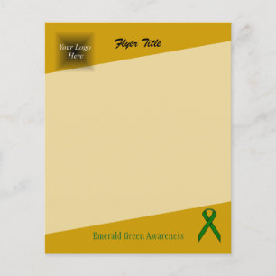 Emerald Green Standard Ribbon von Kenneth Yoncich Flyer