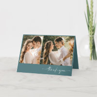 Emerald Green Two Foto Elegant Wedding Vielen Dank