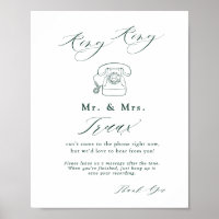 Emerald Green Vintag Botanic in Audio Guestbook