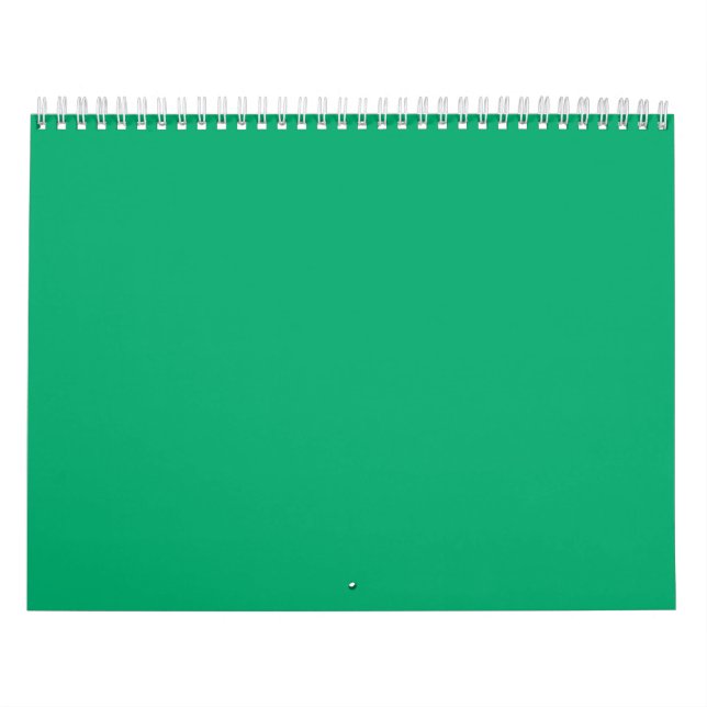 Emerald Green Wall Calendar - Anpassbar Kalender (Titelbild)