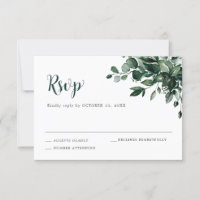 Emerald Greenery Eucalyptus Botanische Hochzeit
