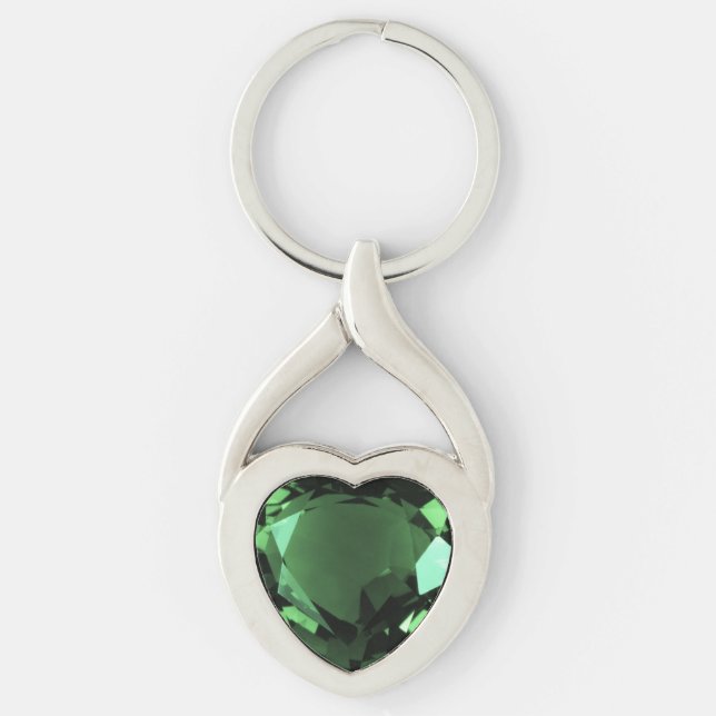 Emerald Heart Schlüsselanhänger (Vorderseite)
