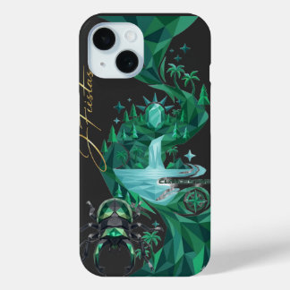 “Emerald Island Beetle – Nature Art  Case-Mate iPhone Hülle