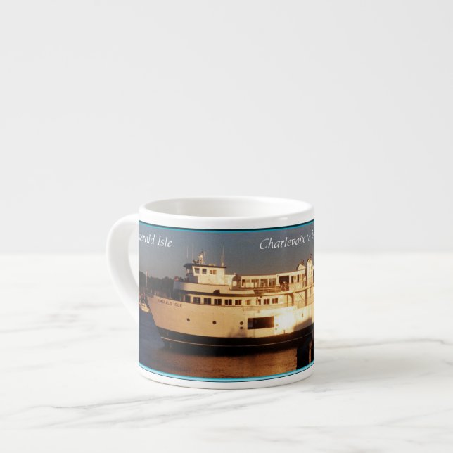 Emerald Isle Espresso Tasse (Vorderseite Links)