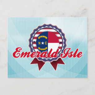 Emerald Isle, NC Postkarte