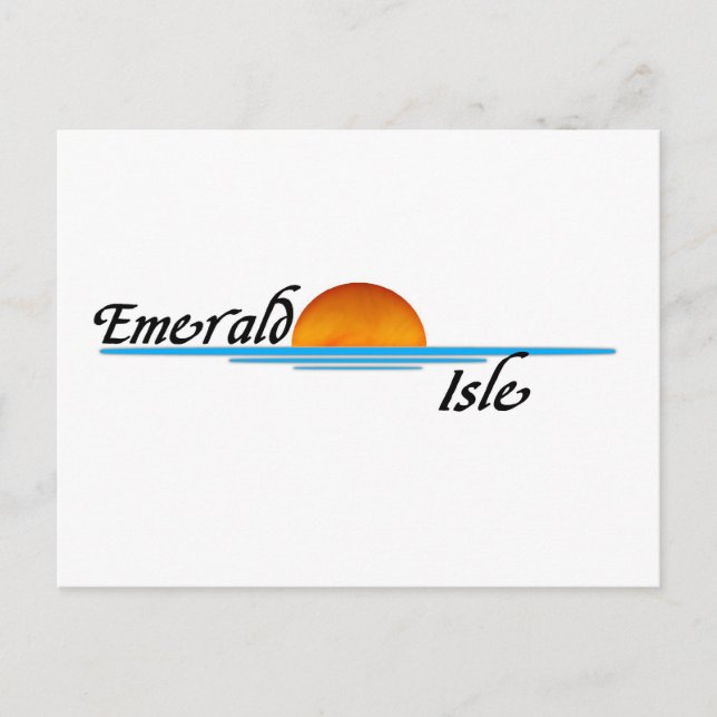 Emerald Isle Postkarte (Vorderseite)