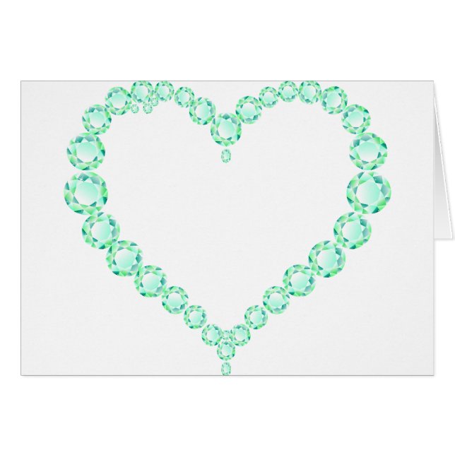 Emerald Jewel Heart (Vorderseite (Horizontal))