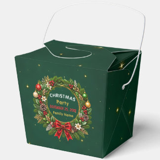 Emerald-Kranz-Weihnachtsfeier Geschenkschachtel