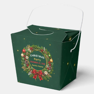 Emerald-Kranz-Weihnachtsfeier Geschenkschachtel