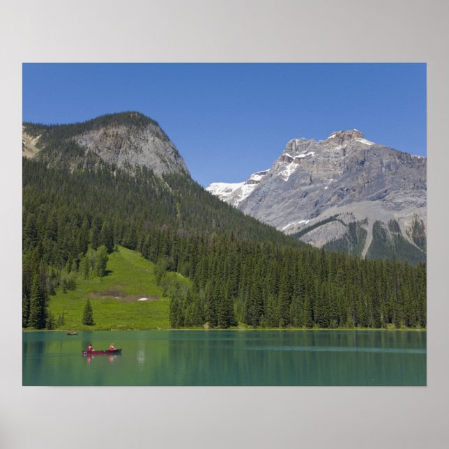 Emerald Lake, Canadian Rockies, britisch Poster (Vorne)