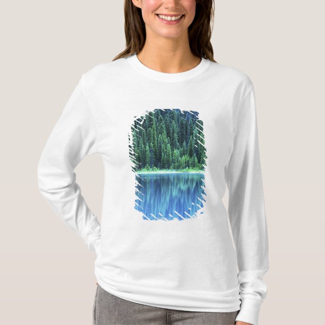 Emerald Lake, Yoho NP, BC, Kanada T-Shirt (Vorderseite)