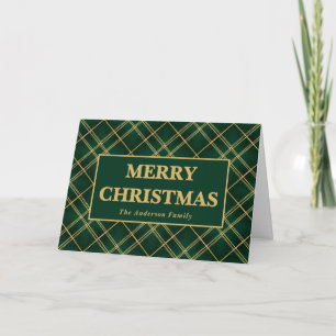 Emerald Luxe Karo Weihnachten
