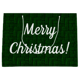 Emerald Merry Weihnachtsgeschenktasche Große Geschenktüte