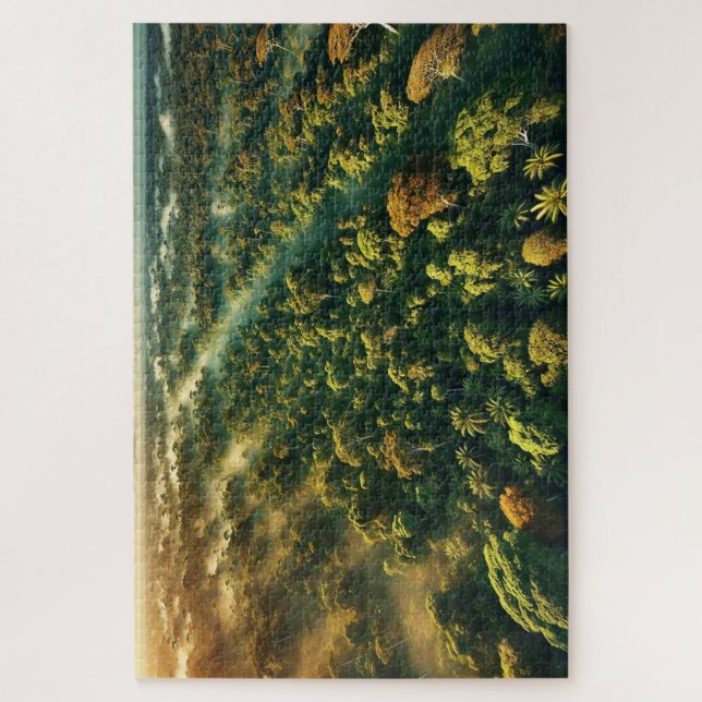 "Emerald Ocean" - Jigsaw Puzzle (Vertikal)