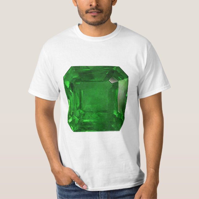 Emerald Octagon-cut T-Shirt (Vorderseite)
