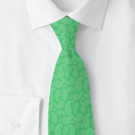 Emerald Paisley Krawatte