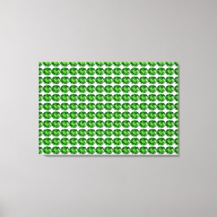 Emerald Pattern Leinwanddruck