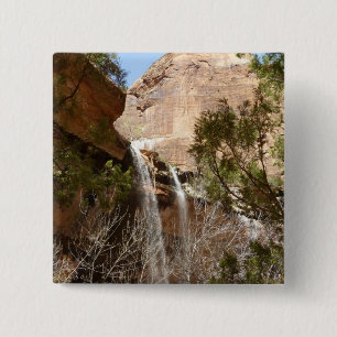 Emerald Pool Falls I aus dem Zion National Park Button