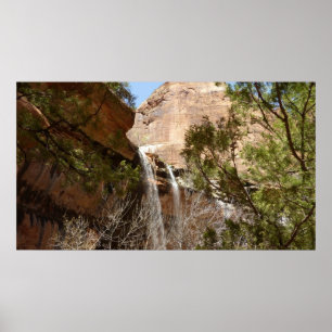 Emerald Pool Falls I aus dem Zion National Park Poster