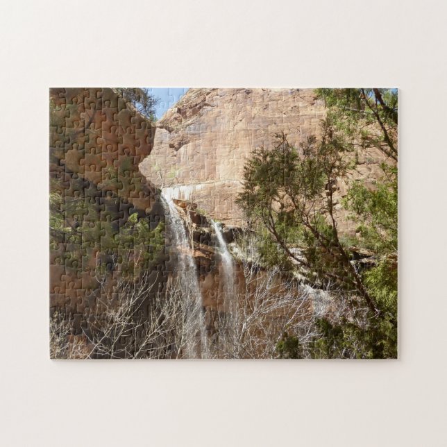 Emerald Pool Falls I aus dem Zion National Park Puzzle (Horizontal)