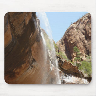 Emerald Pool Falls II aus dem Zion National Park Mousepad