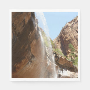Emerald Pool Falls II aus dem Zion National Park Serviette