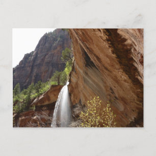 Emerald Pool Falls III von Zion National Park Postkarte