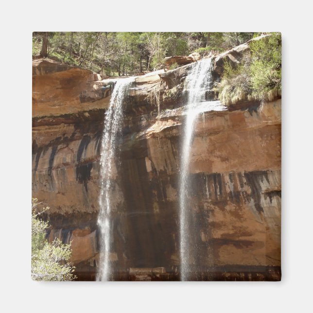 Emerald Pool Falls IV von Zion National Park Magnet (Vorne)