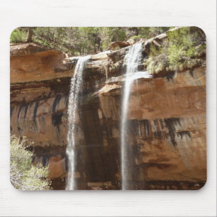 Emerald Pool Falls IV von Zion National Park Mousepad