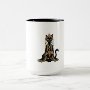 Emerald Royal Cat Empress Tote Bag Tasse