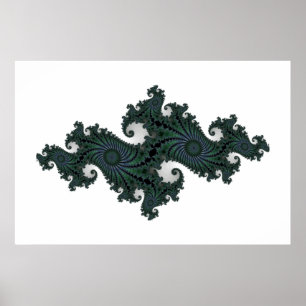 Emerald Seepferd Julia Poster
