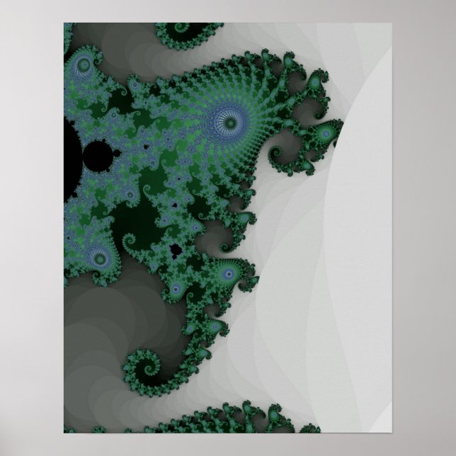Emerald Seepferd Poster (Vorne)