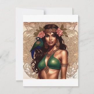 Emerald Shimmer Mitteilungskarte