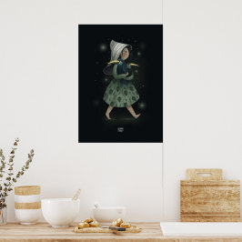 EMERALD TOUCANET von Alexandra Dikaia Poster