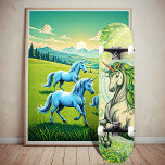 Emerald Unicorn Skateboard<br><div class="desc">Ob Sie ein begeisterter Skateboarder oder jemand, der die Magie von Einhörnern liebt, dieses Skateboard ist ein Muss. Es ist auch ein bezauberndes Geschenk für diejenigen, die die Mischung aus Vorstellungskraft und Abenteuer schätzen.</div>