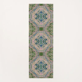 Emerald Vintage Teppichdruck Yogamatte