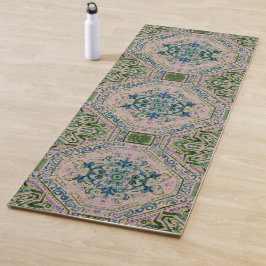 Emerald Vintage Teppichdruck Yogamatte