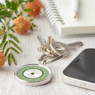 Emerald Wedding Anniversary Key Chain Schlüsselanhänger