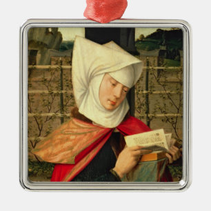 Emerency, die Mutter von St Anne, Platte vom e Silbernes Ornament