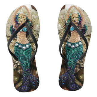 Emergen Sie die Mermaid Flip Flops