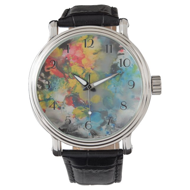 Emergence of Color Backward Watch Armbanduhr (Vorderseite)