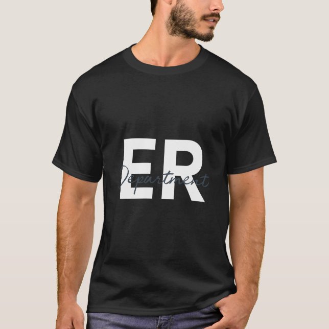 Emergency Dept Emergency Room Er Healthcare Nursin T-Shirt (Vorderseite)