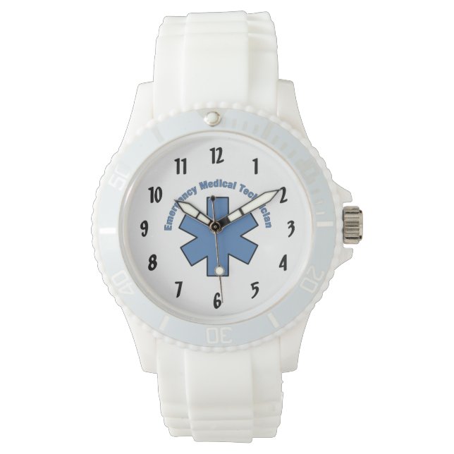 Emergency Med Tech Armbanduhr (Vorderseite)