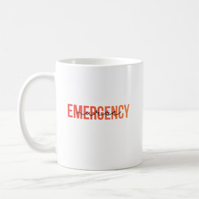 Emergency Nurse Kaffeetasse (Links)